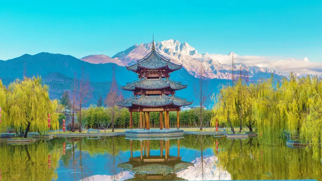 丽江悦榕庄 | 3天2晚周末元旦不涨价！直面玉龙雪山，咫尺束河古镇！宿145㎡花园套房，享自助早餐+下午茶，山地骑行、田园之旅…统统含！
